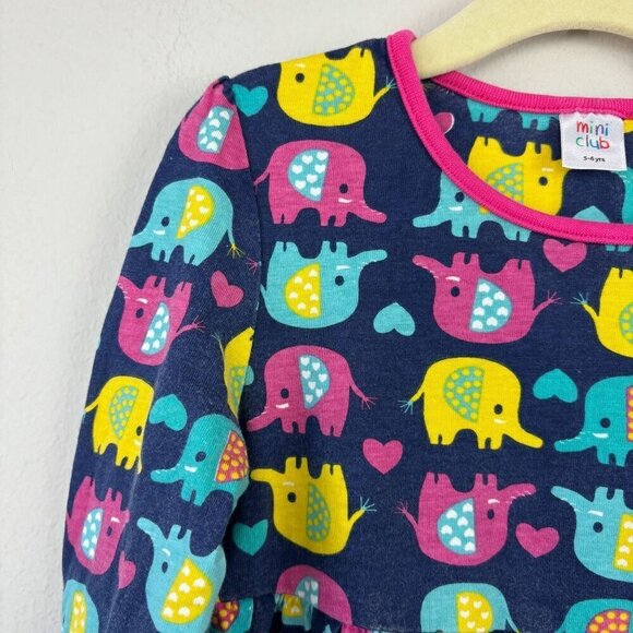 Mini Club Elephant Tunic Dress 5-6 - Picture 3 of 8